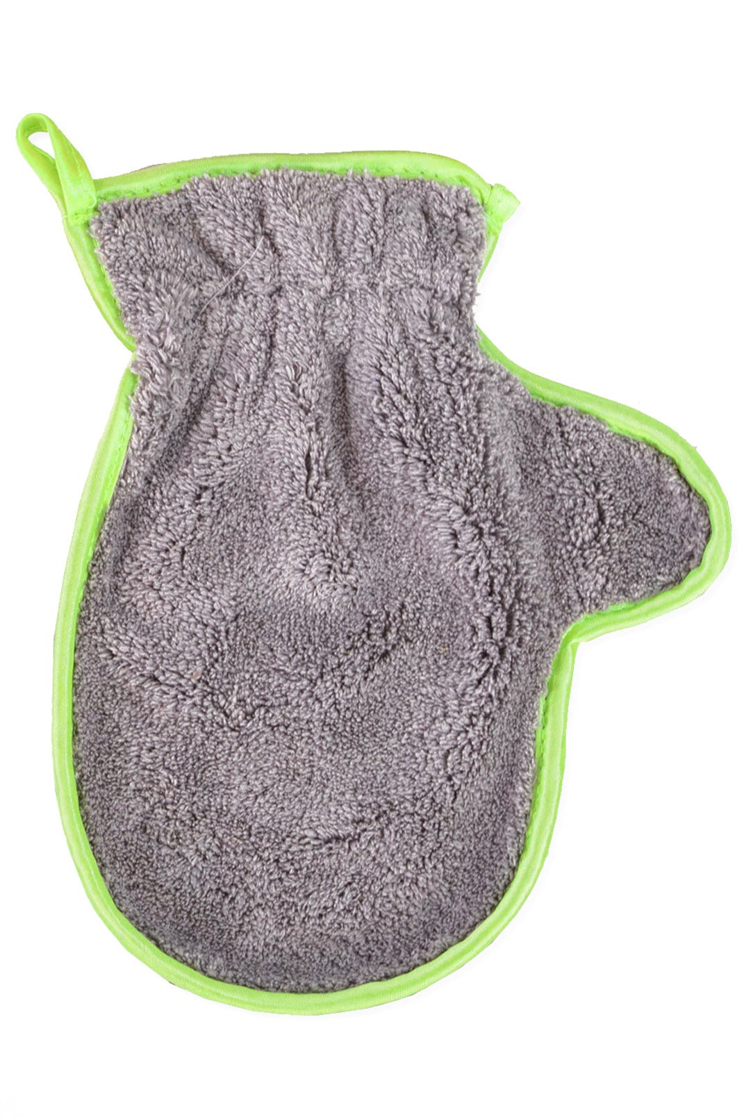 Gray + Charcoal Microfiber Cleaning Mitt
