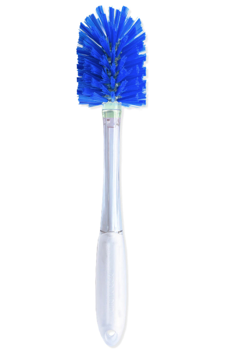 Classic Blue Bottle and Glass Brush –