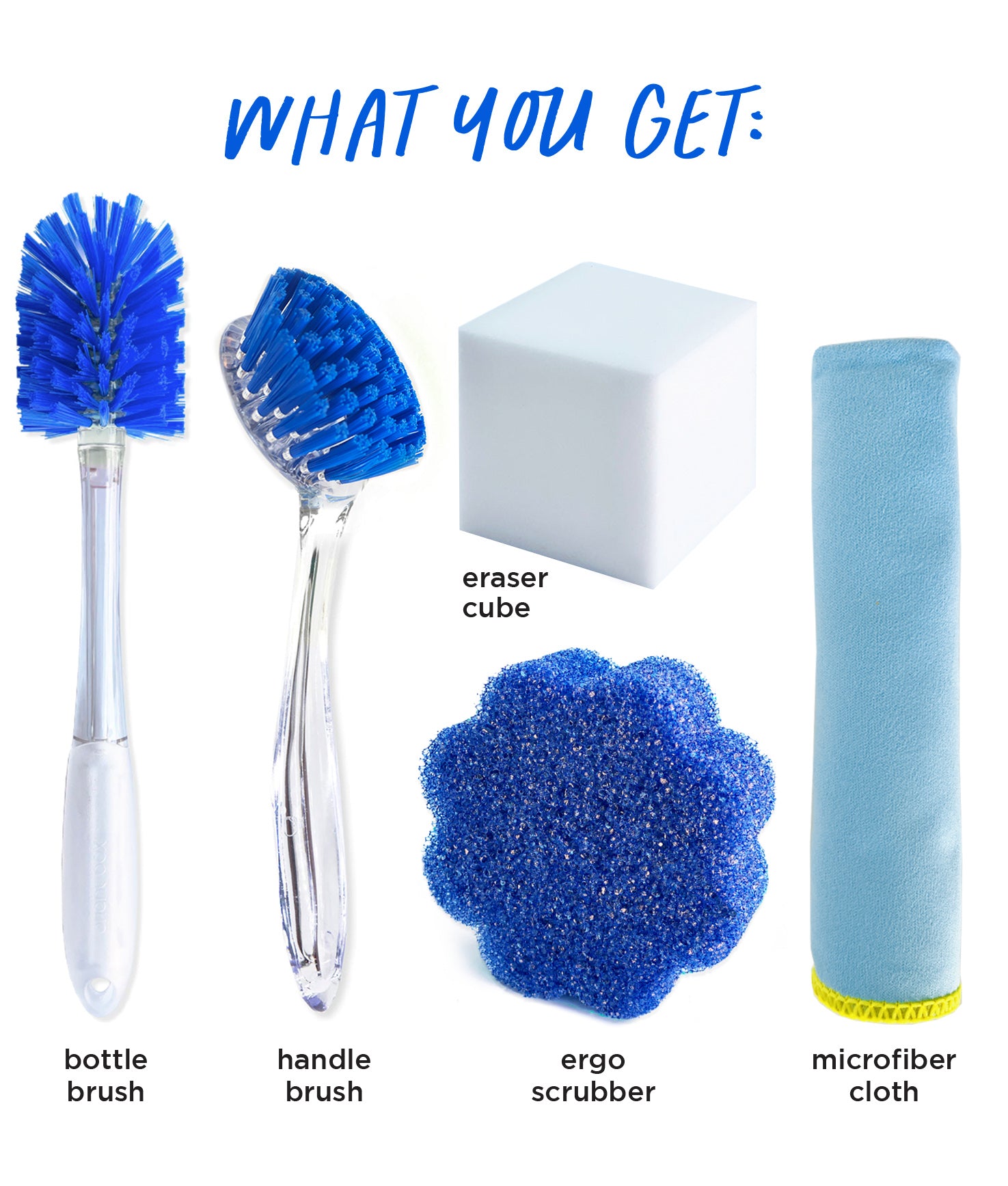 Classic Blue Cleaning Kit