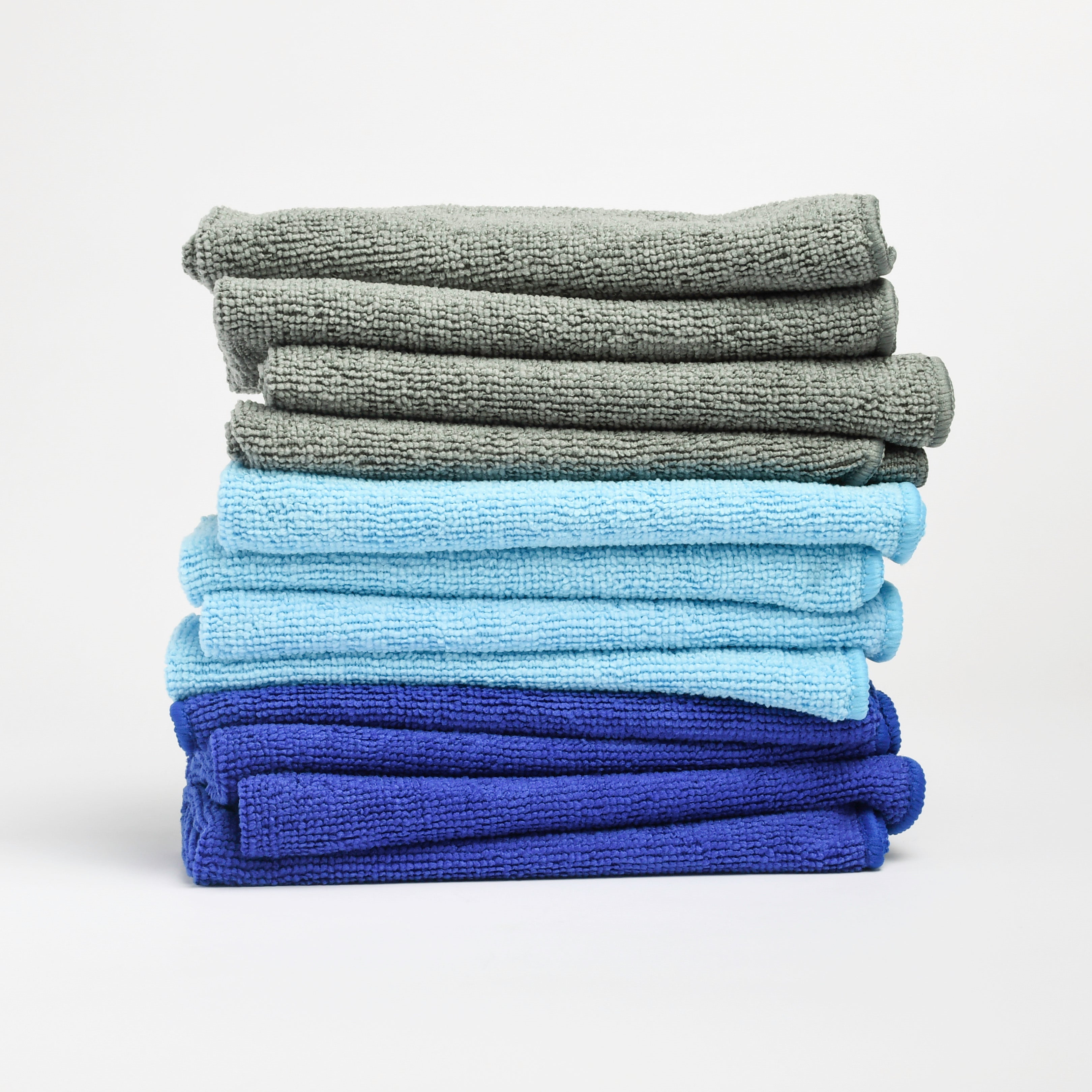 All Purpose Blue Microfiber Cloths, 12ct – brightboxlabs.com