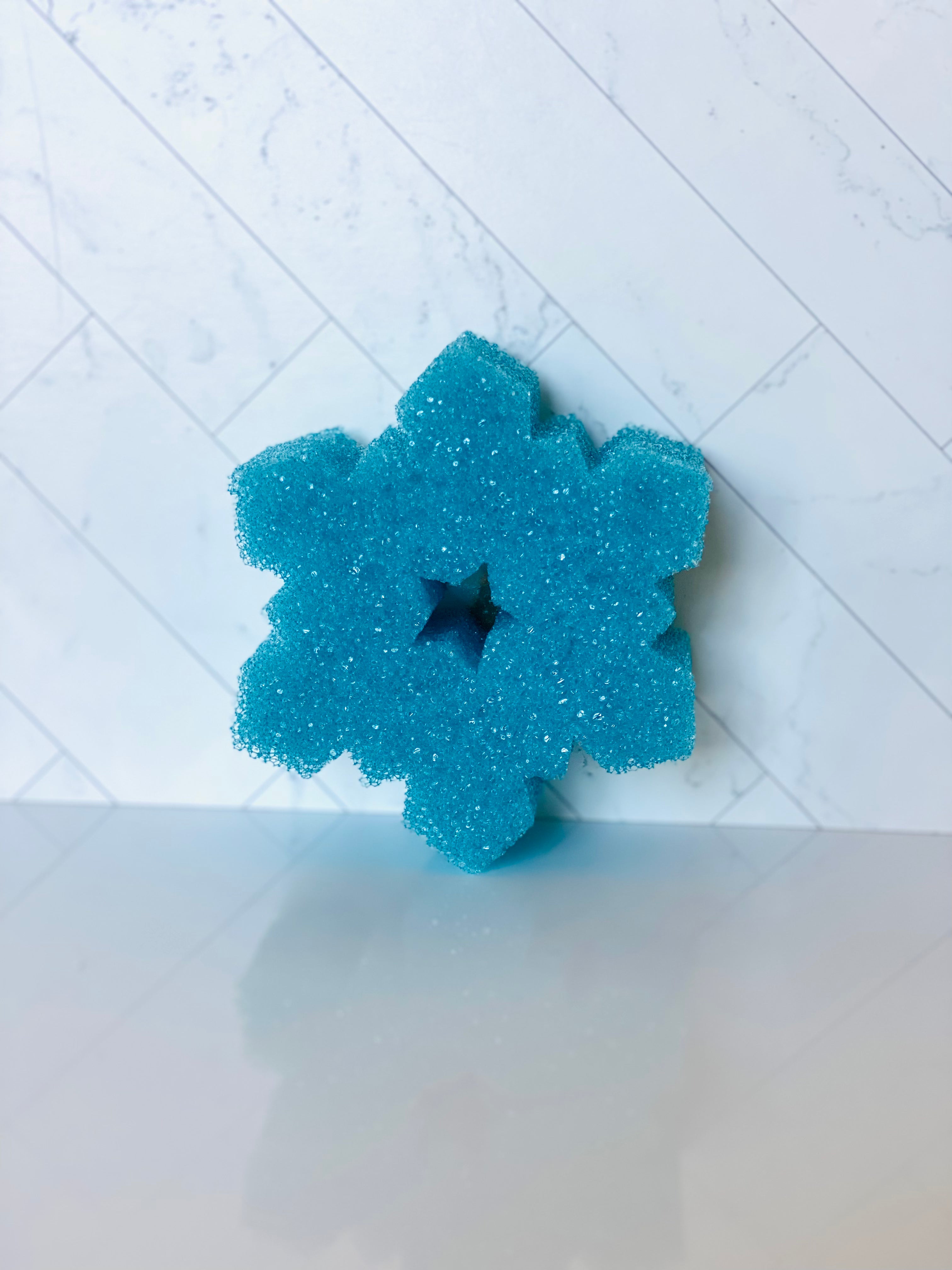 Limited Edition Snowflake Scrubber Sponge