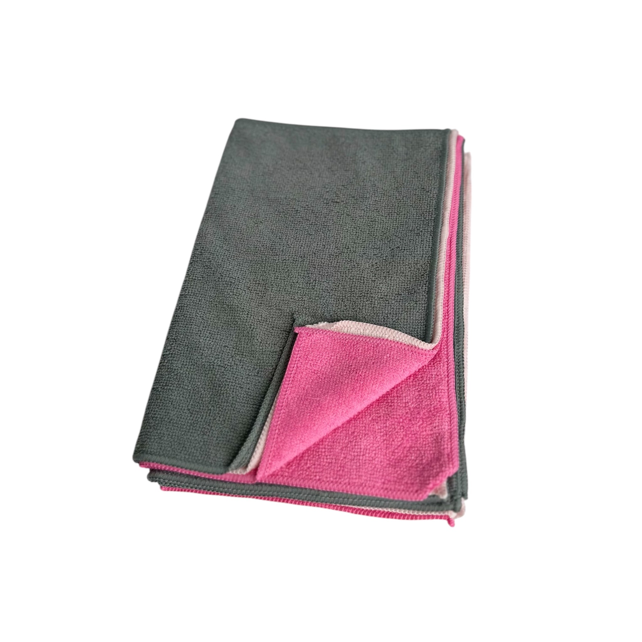 All Purpose Pink Microfiber Cloths, 12ct