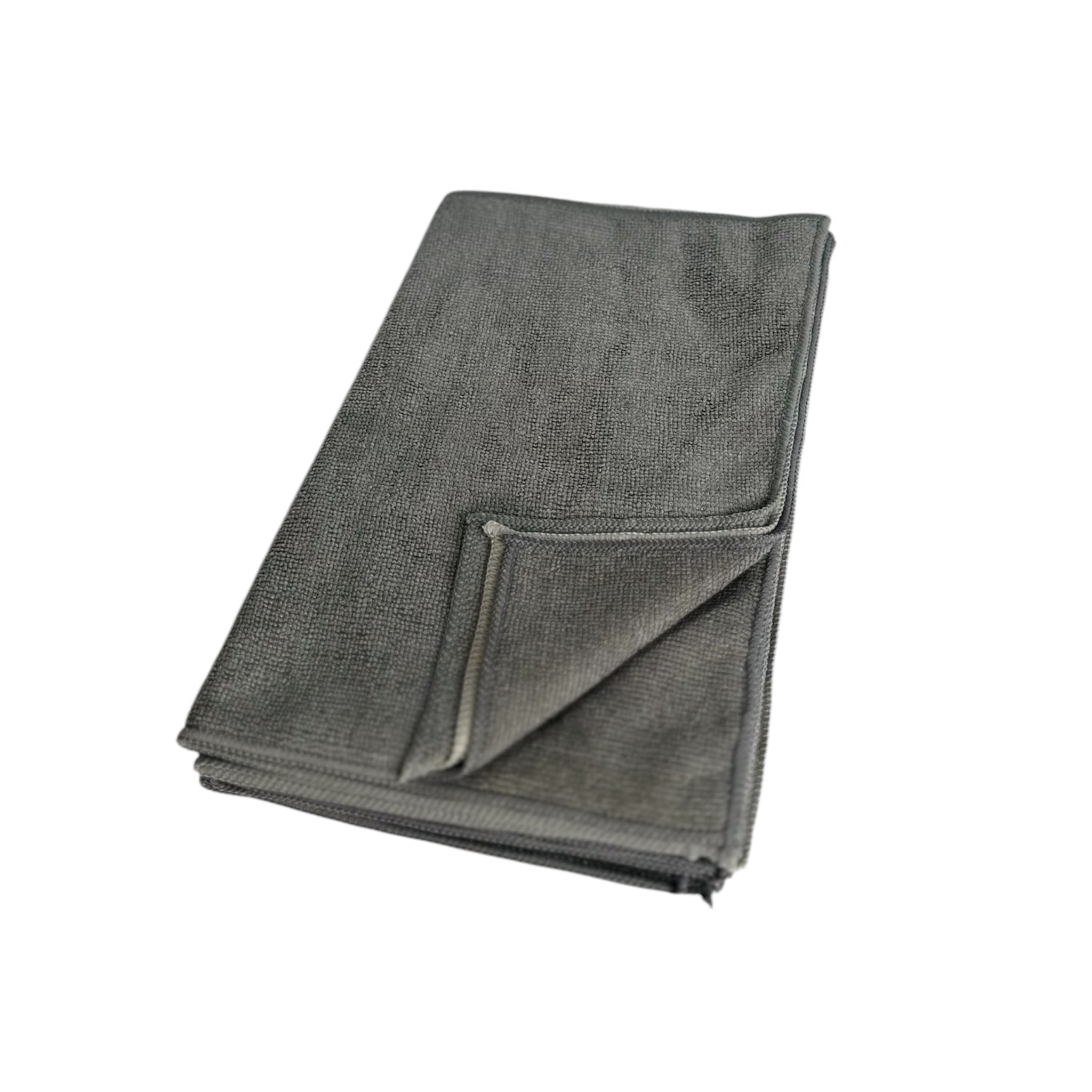 All Purpose Gray Microfiber Cloths, 12ct