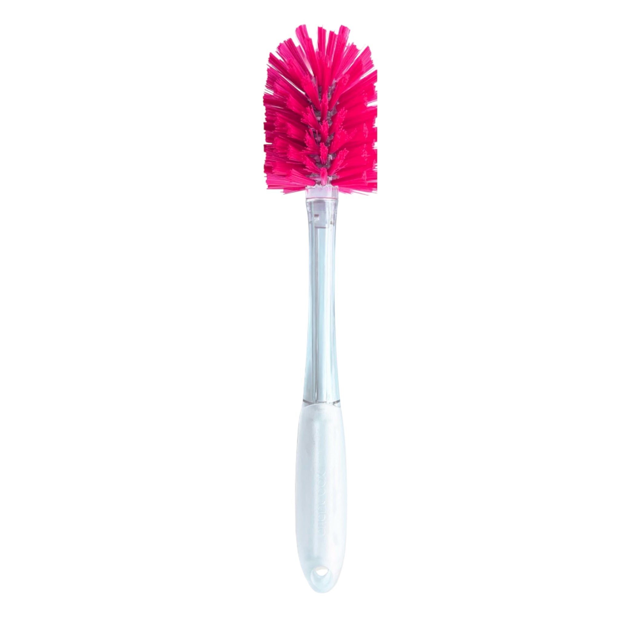 Posh Pink Bottle and Glass Brush