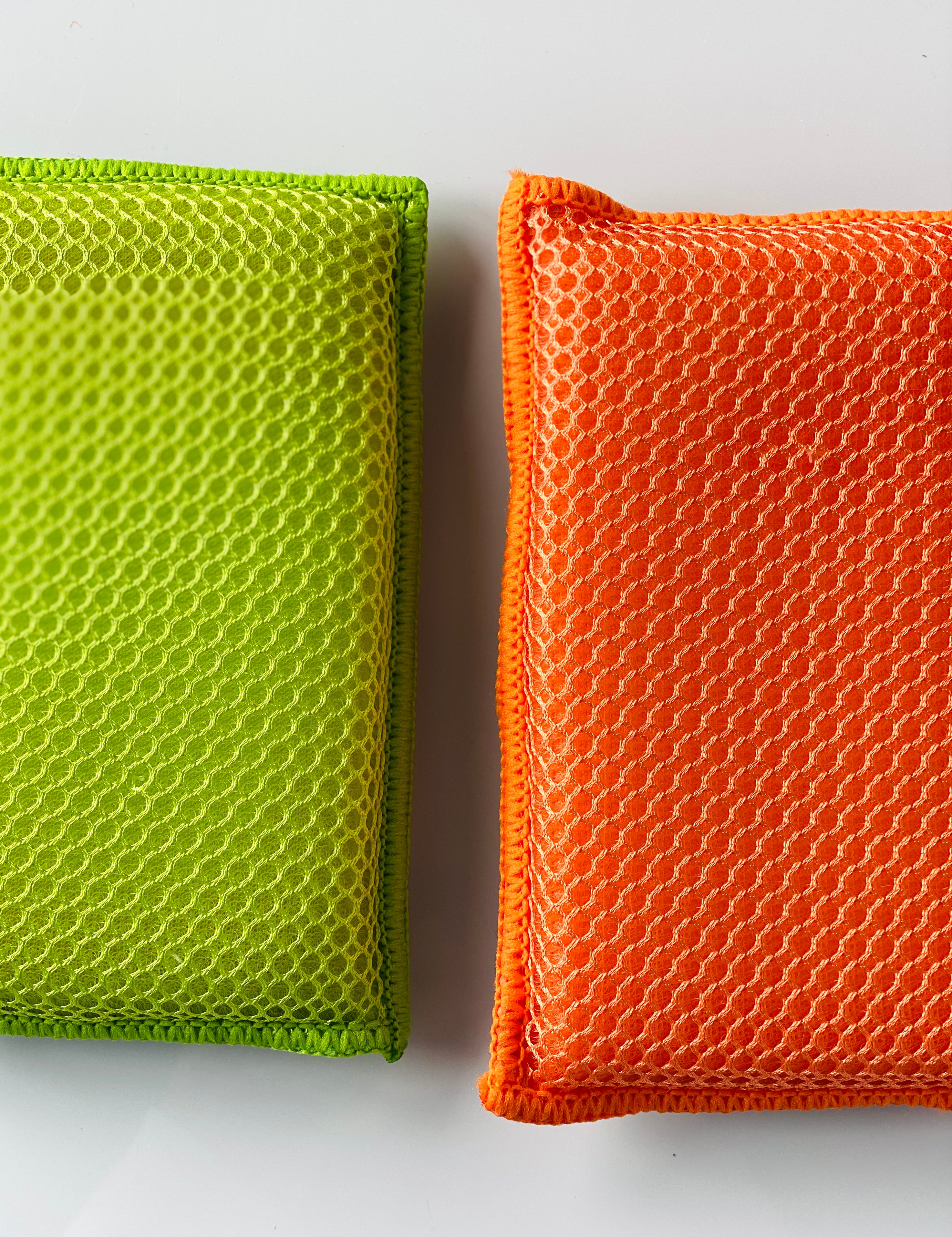 Microfiber Animal Print Sponges, 2ct