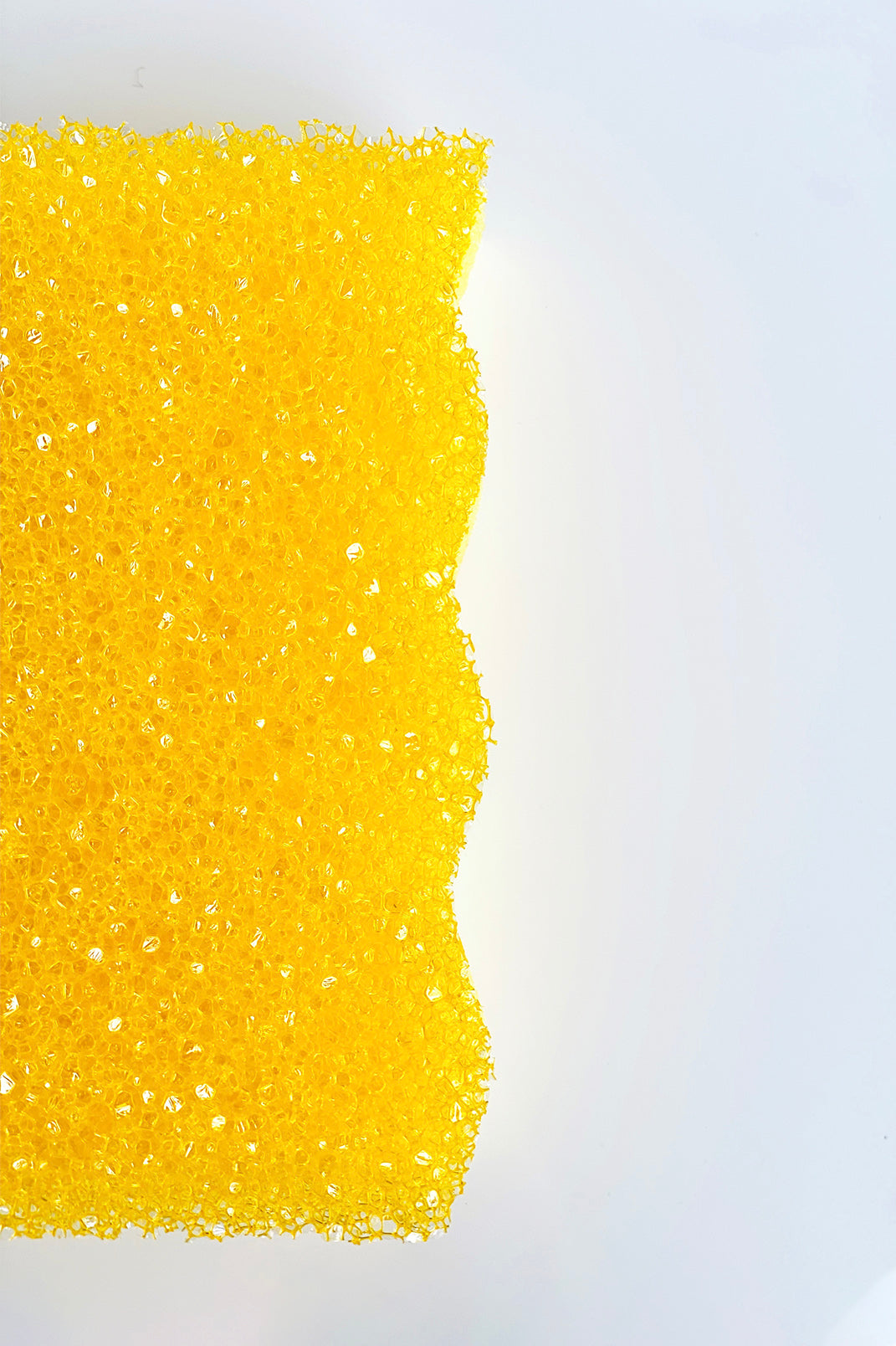 Set of Sunshine Yellow Scrub + Wipe Wave Sponges, 2ct