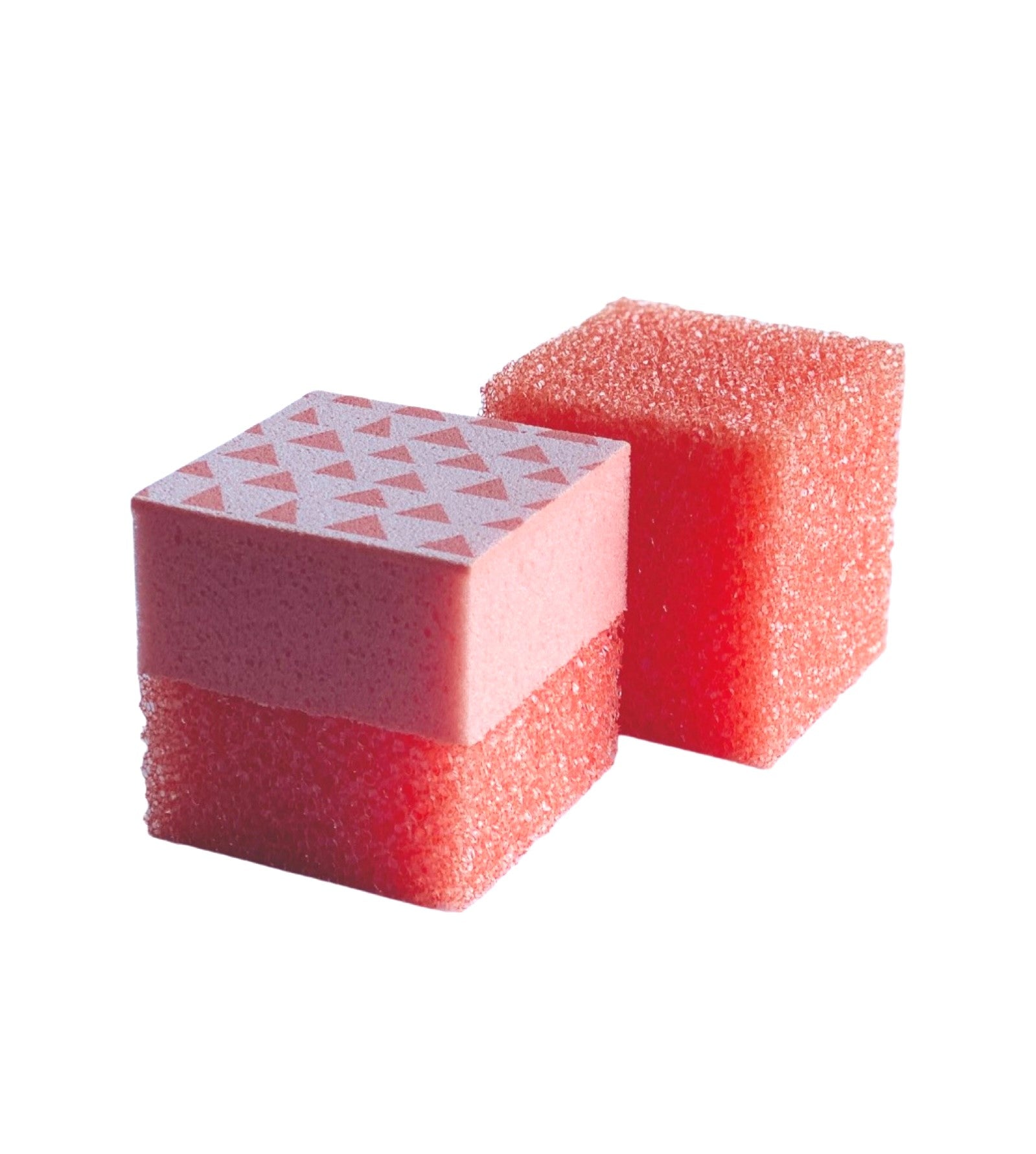 Set of Coral Cubes, 2ct