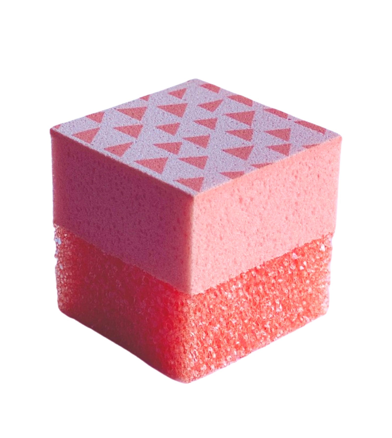 Mini cubo plegable Silicona Scrunch Coral - Coccolate