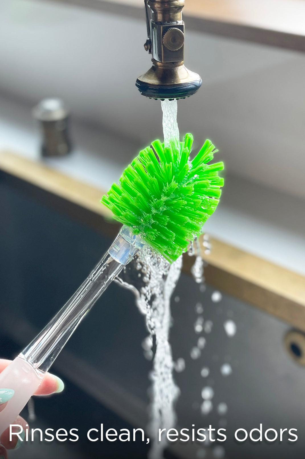 Set of Electric Green Brushes